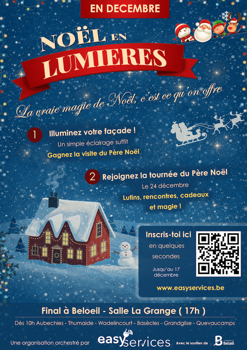 Affiche Noël en Lumières 2026